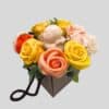Mydlany Flower Box z zajączkiem