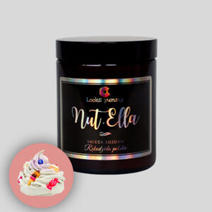świeca sojowa zapachowa nut.ella 180 ml