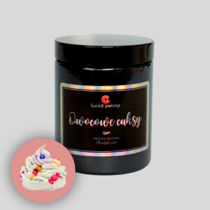 świeca zapachowa sojowa owocowe cuksy looks yummy 180 ml