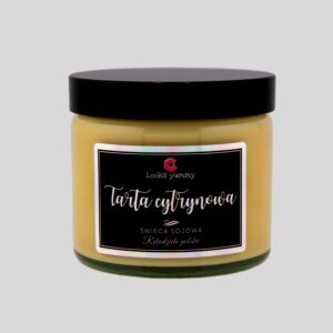 świeca sojowa zapachowa 250 ml tarta cytrynowa
