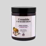 świeca zapachowa crumble z rabarbarem