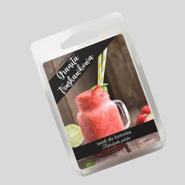 wosk sojowy zapachowy granita truskawkowa Looks Yummy