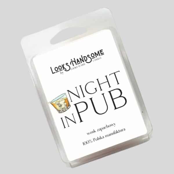 wosk zapachowy do kominka Nightt In Pub Looks Handsome